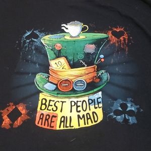 Alice in wonderland graphic t shirt